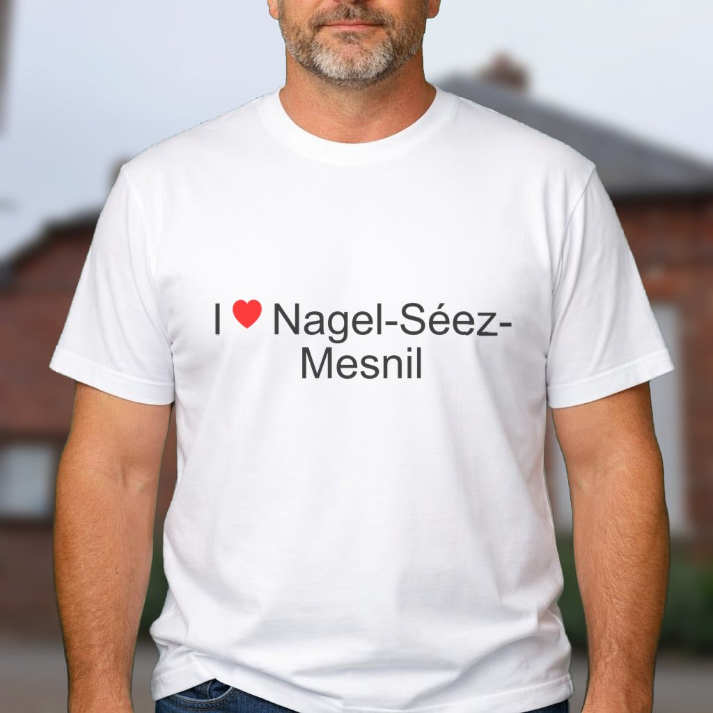 T-shirt I love nagel-séez-mesnil