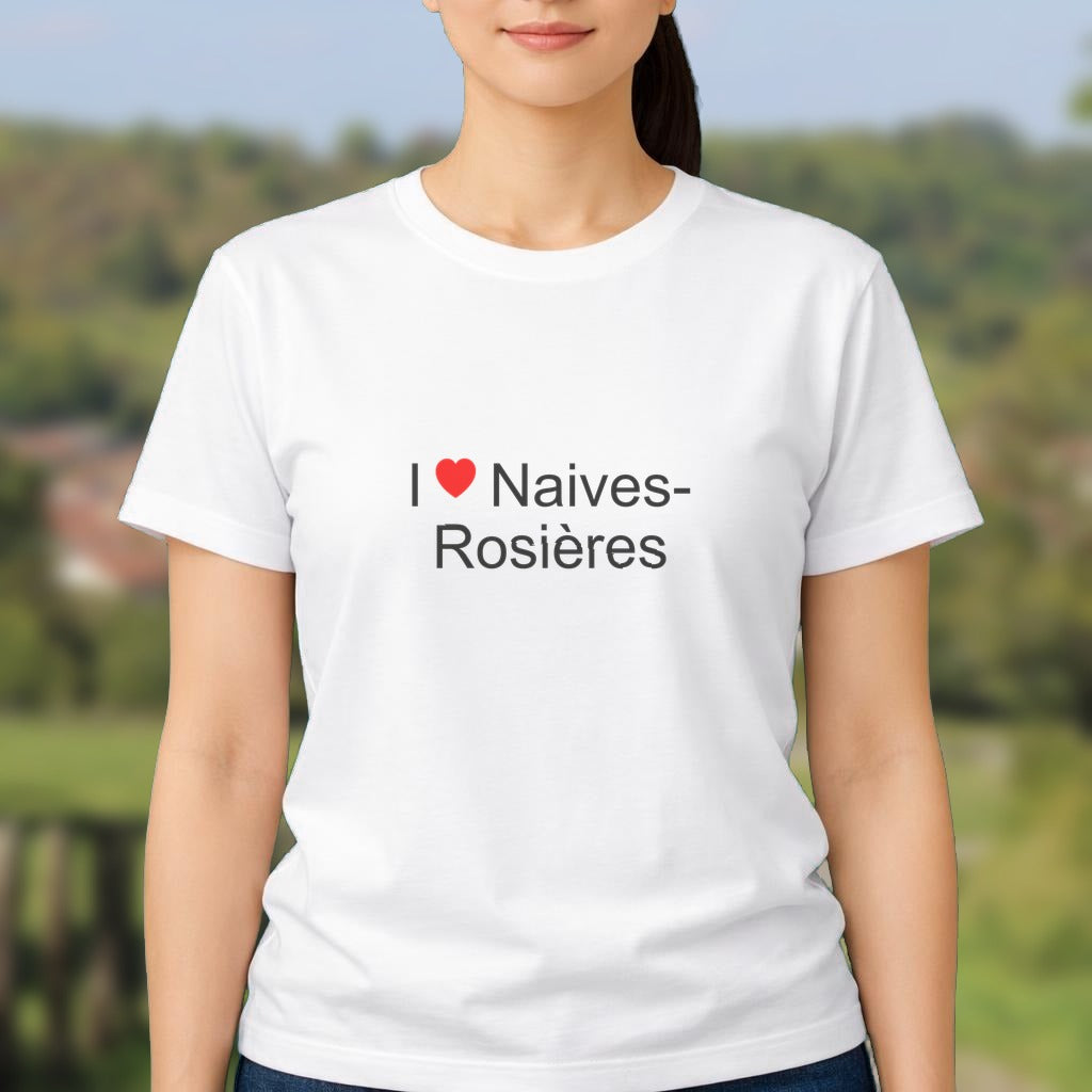 T-shirt I love naives-rosières