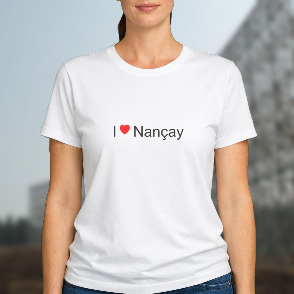T-shirt I love nançay