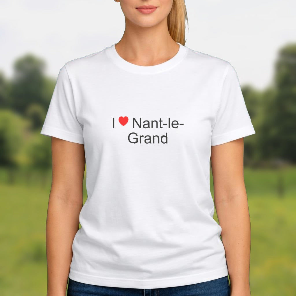 T-shirt I love nant-le-grand