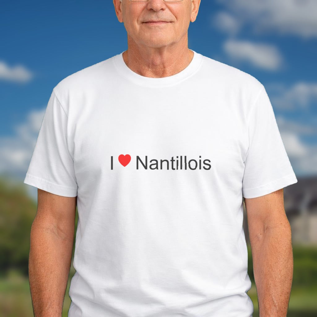 T-shirt I love nantillois