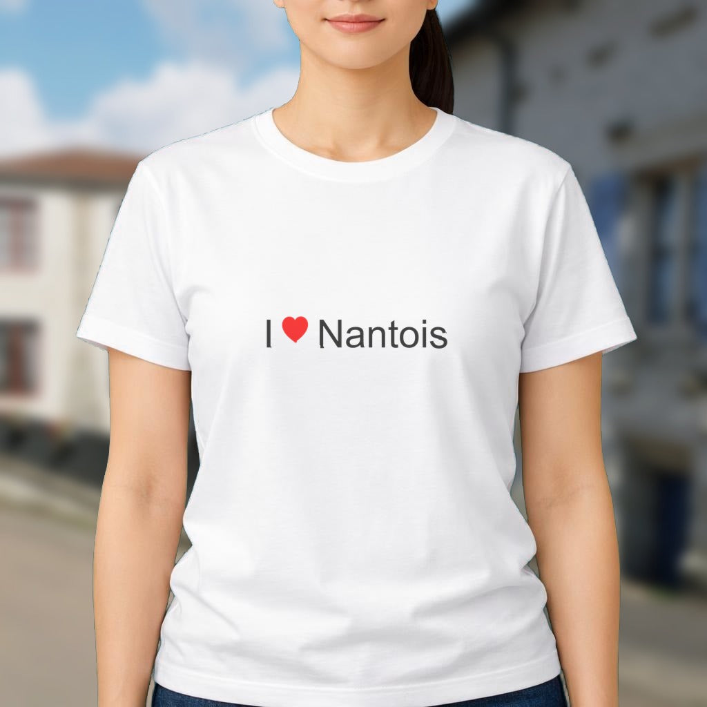 T-shirt I love nantois