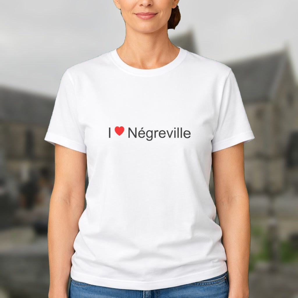 T-shirt I love négreville