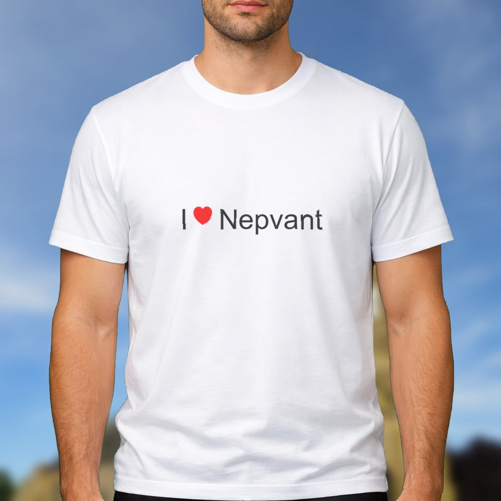 T-shirt I love nepvant
