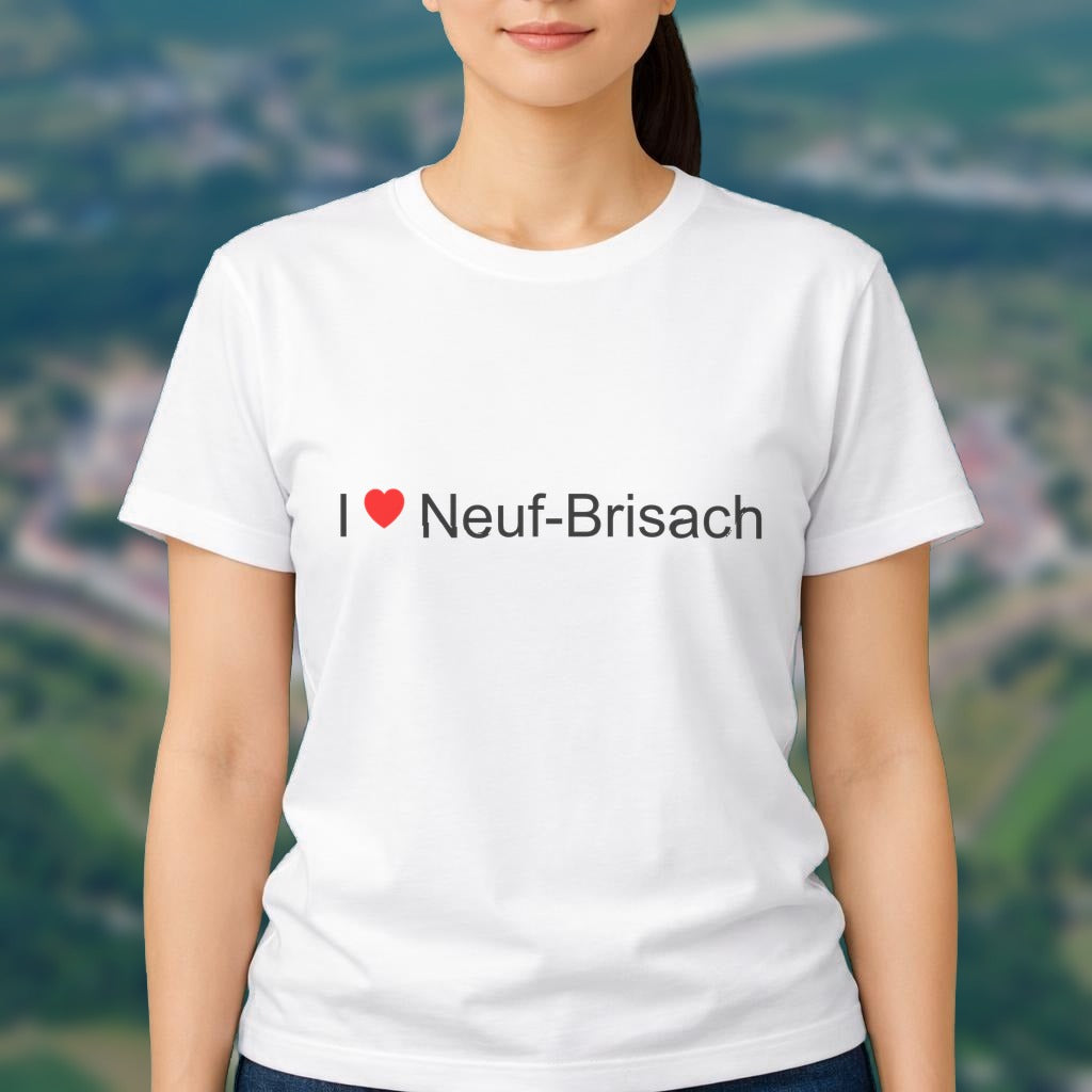 T-shirt I love neuf-brisach
