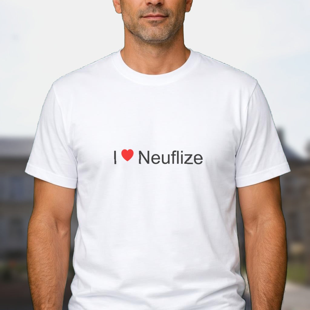 T-shirt I love neuflize