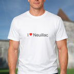 T-shirt I love neuillac