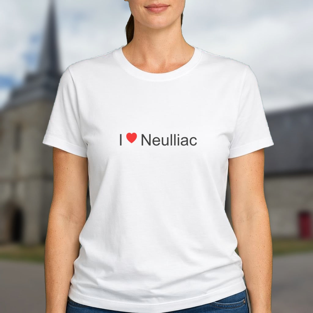 T-shirt I love neulliac