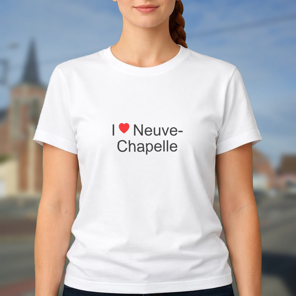 T-shirt I love neuve-chapelle