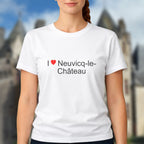 T-shirt I love neuvicq-le-château