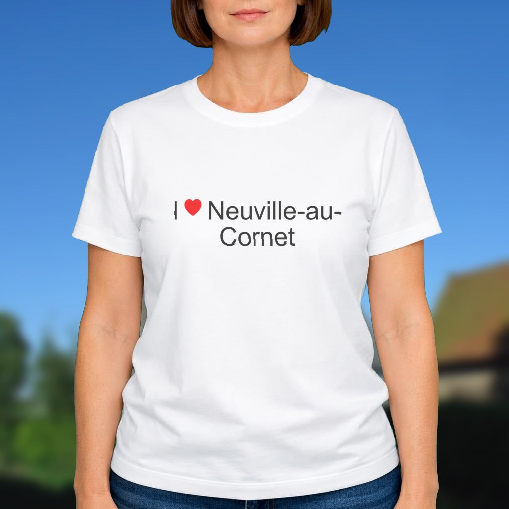 T-shirt I love neuville-au-cornet