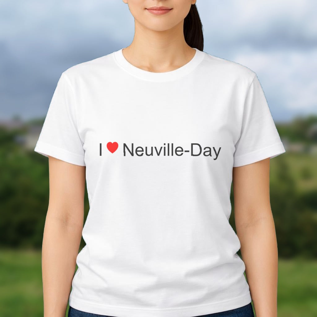T-shirt I love neuville-day