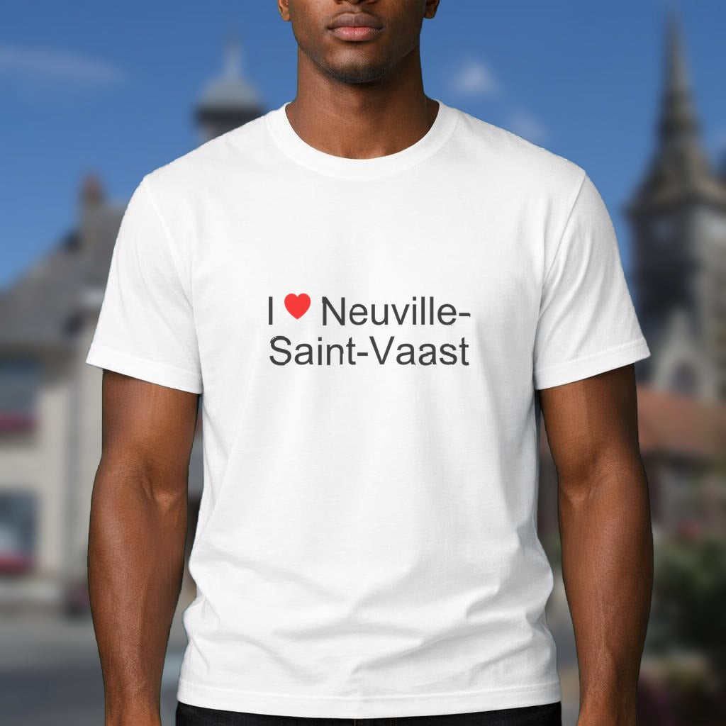 T-shirt I love neuville-saint-vaast