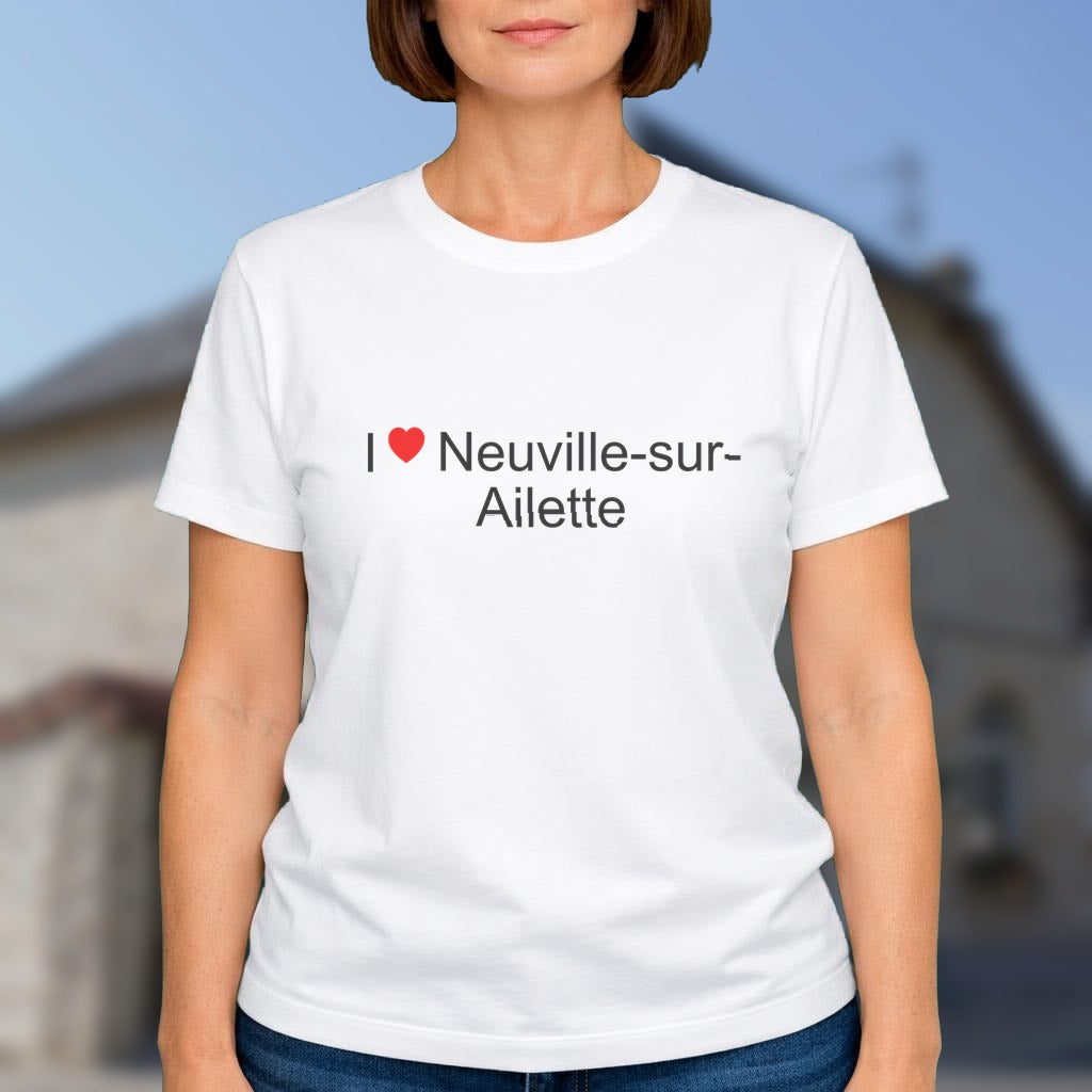 T-shirt I love neuville-sur-ailette