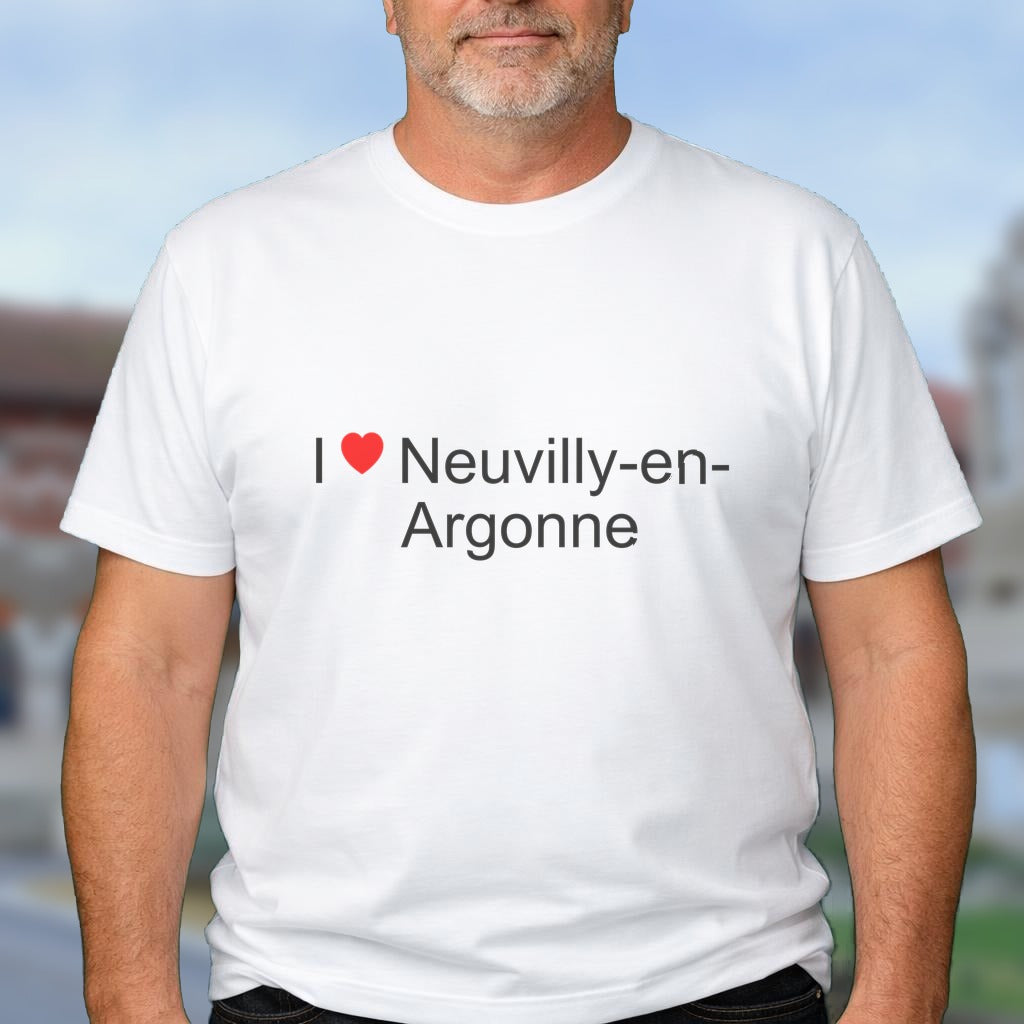 T-shirt I love neuvilly-en-argonne