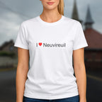 T-shirt I love neuvireuil