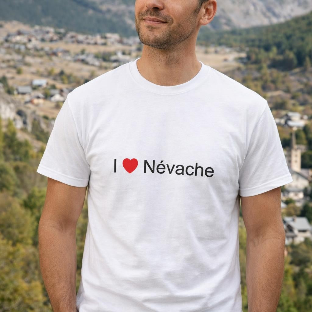 T-shirt I love névache