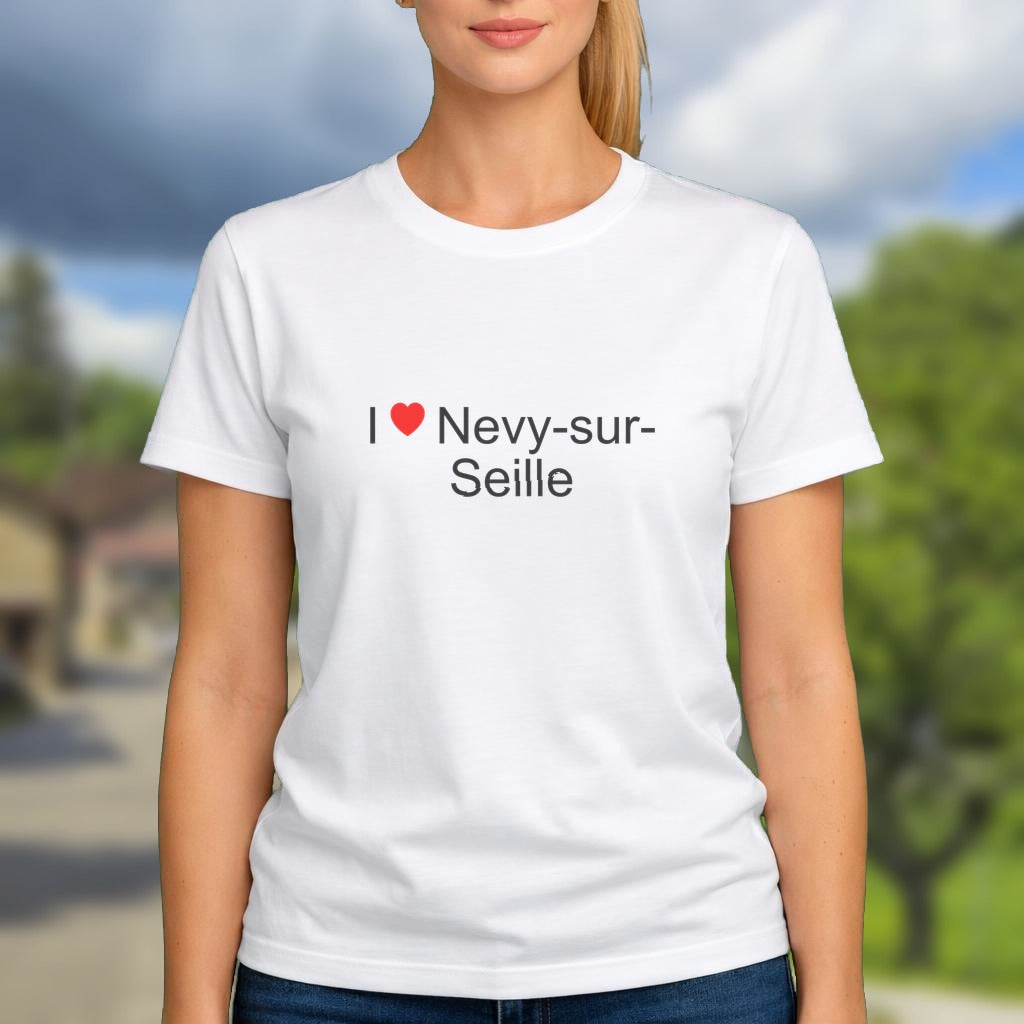 T-shirt I love nevy-sur-seille