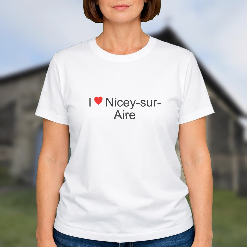 T-shirt I love nicey-sur-aire