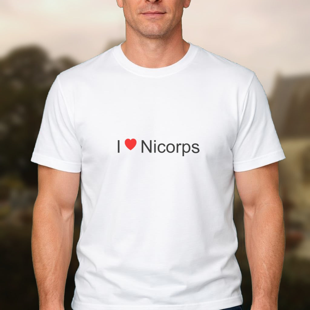 T-shirt I love nicorps