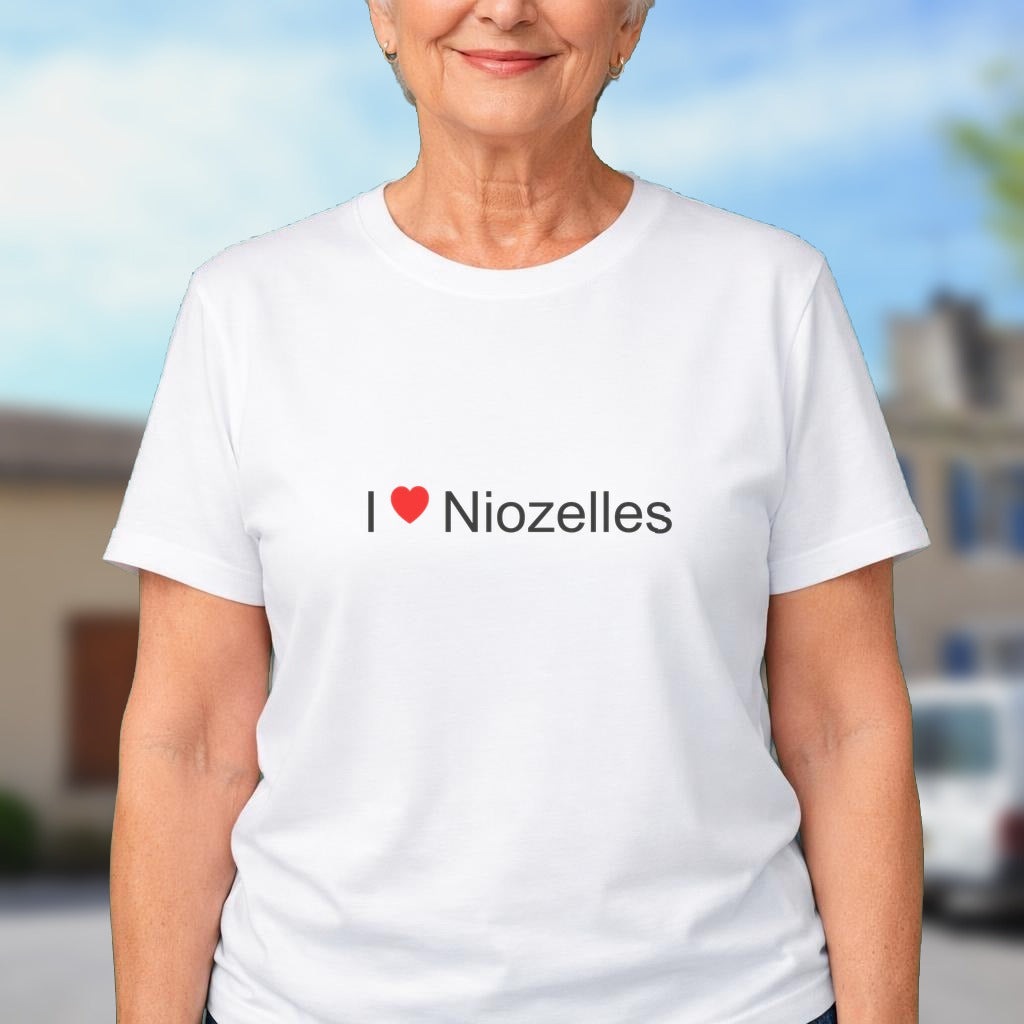 T-shirt I love niozelles