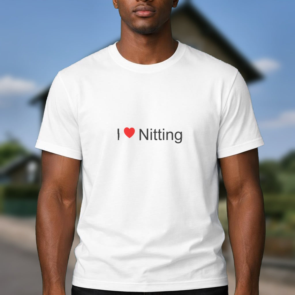 T-shirt I love nitting