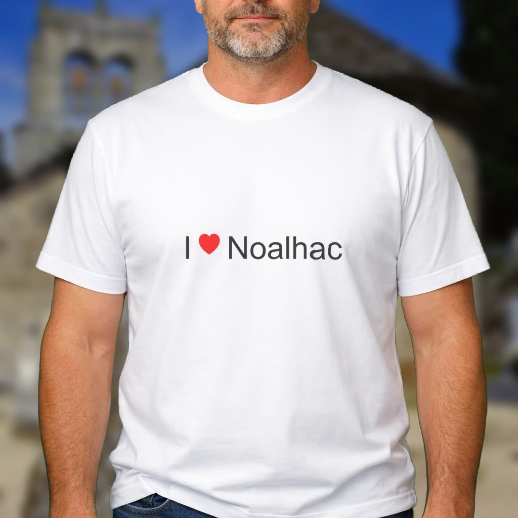 T-shirt I love noalhac