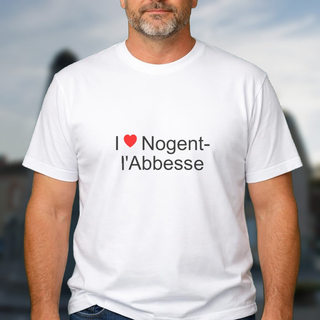 T-shirt I love nogent-l'abbesse