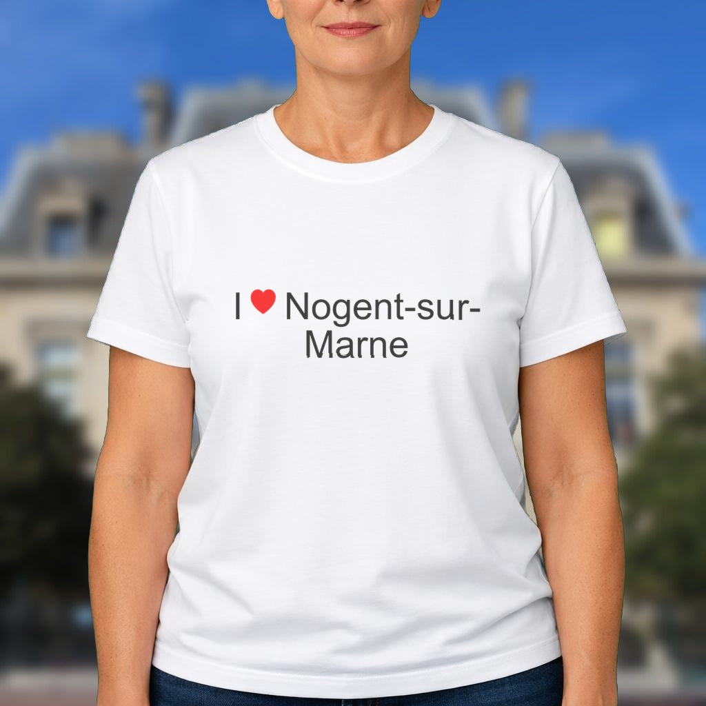 T-shirt I love nogent-sur-marne
