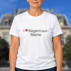 T-shirt I love nogent-sur-marne