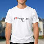 T-shirt I love nogent-sur-oise