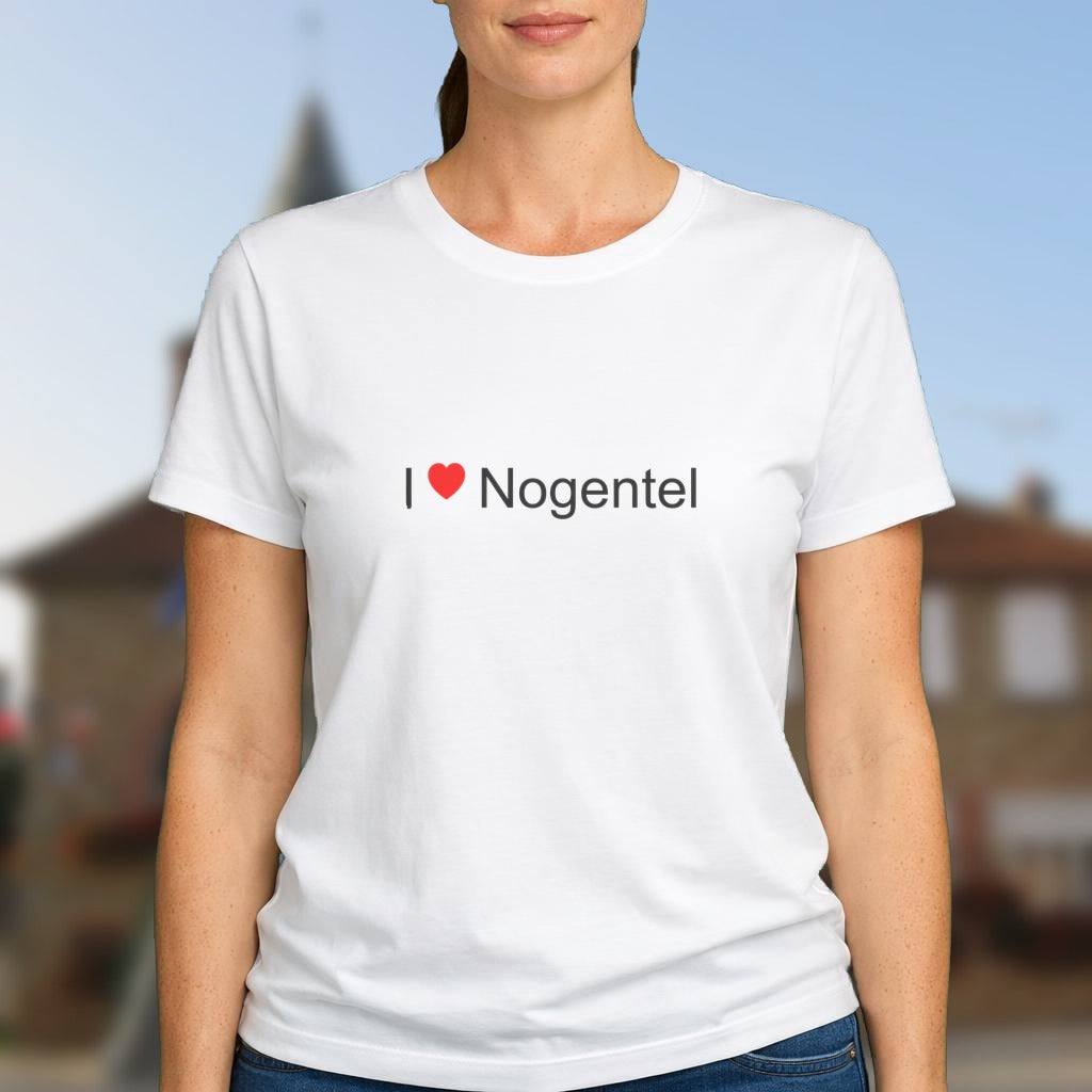 T-shirt I love nogentel