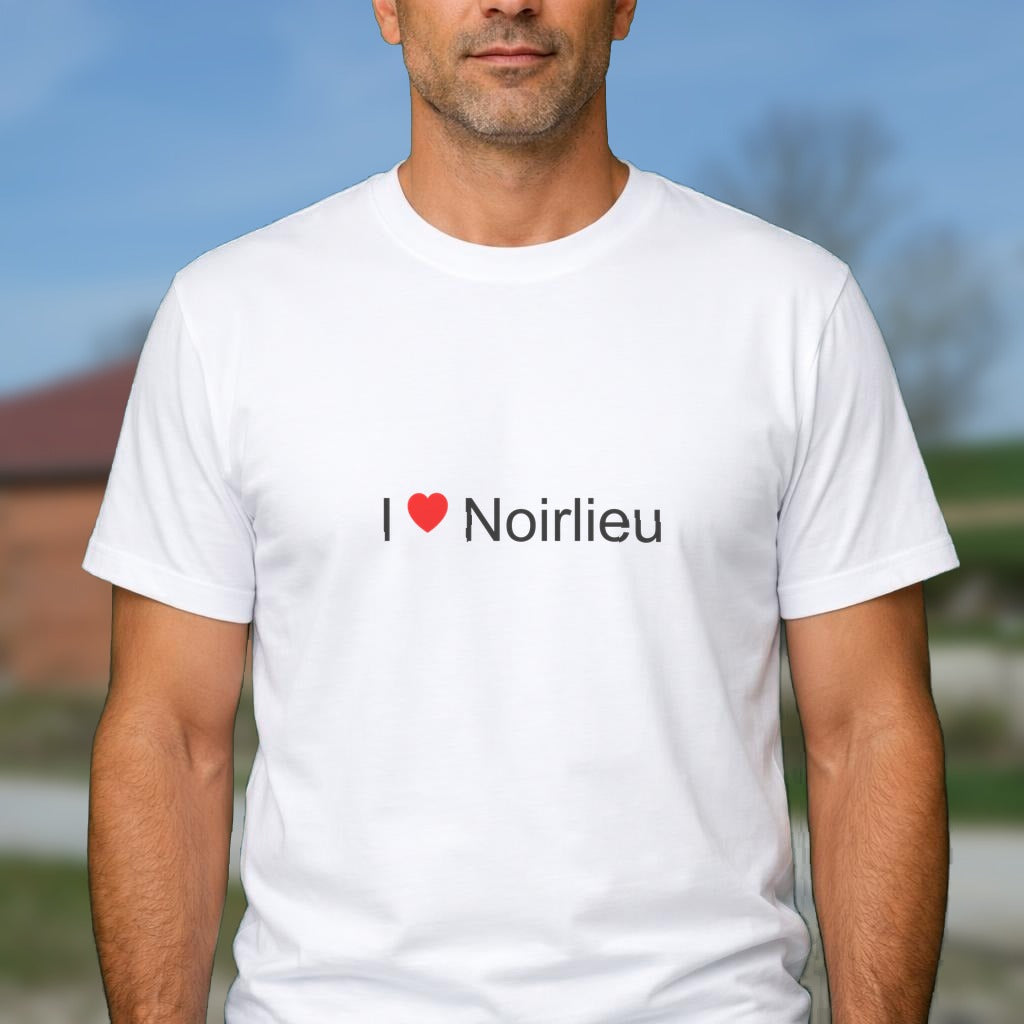 T-shirt I love noirlieu