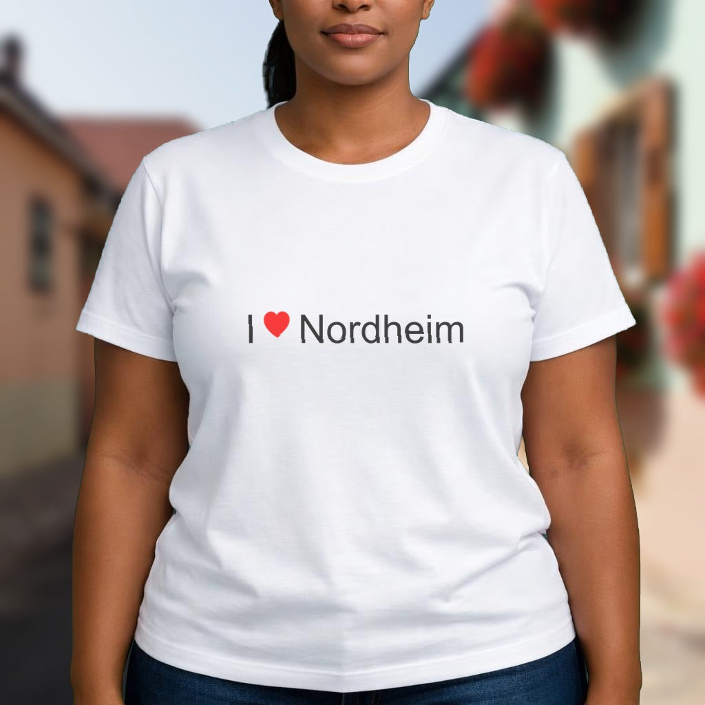 T-shirt I love nordheim