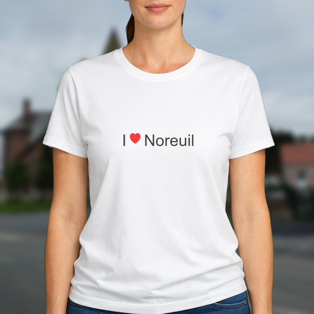 T-shirt I love noreuil