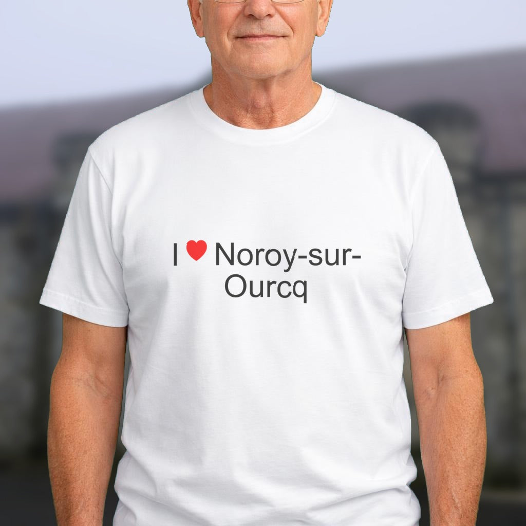 T-shirt I love noroy-sur-ourcq