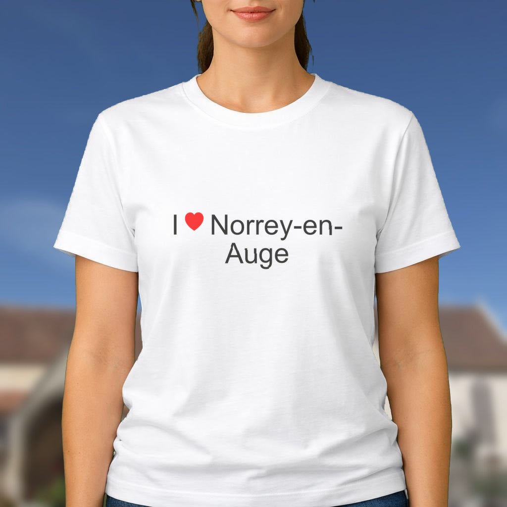 T-shirt I love norrey-en-auge