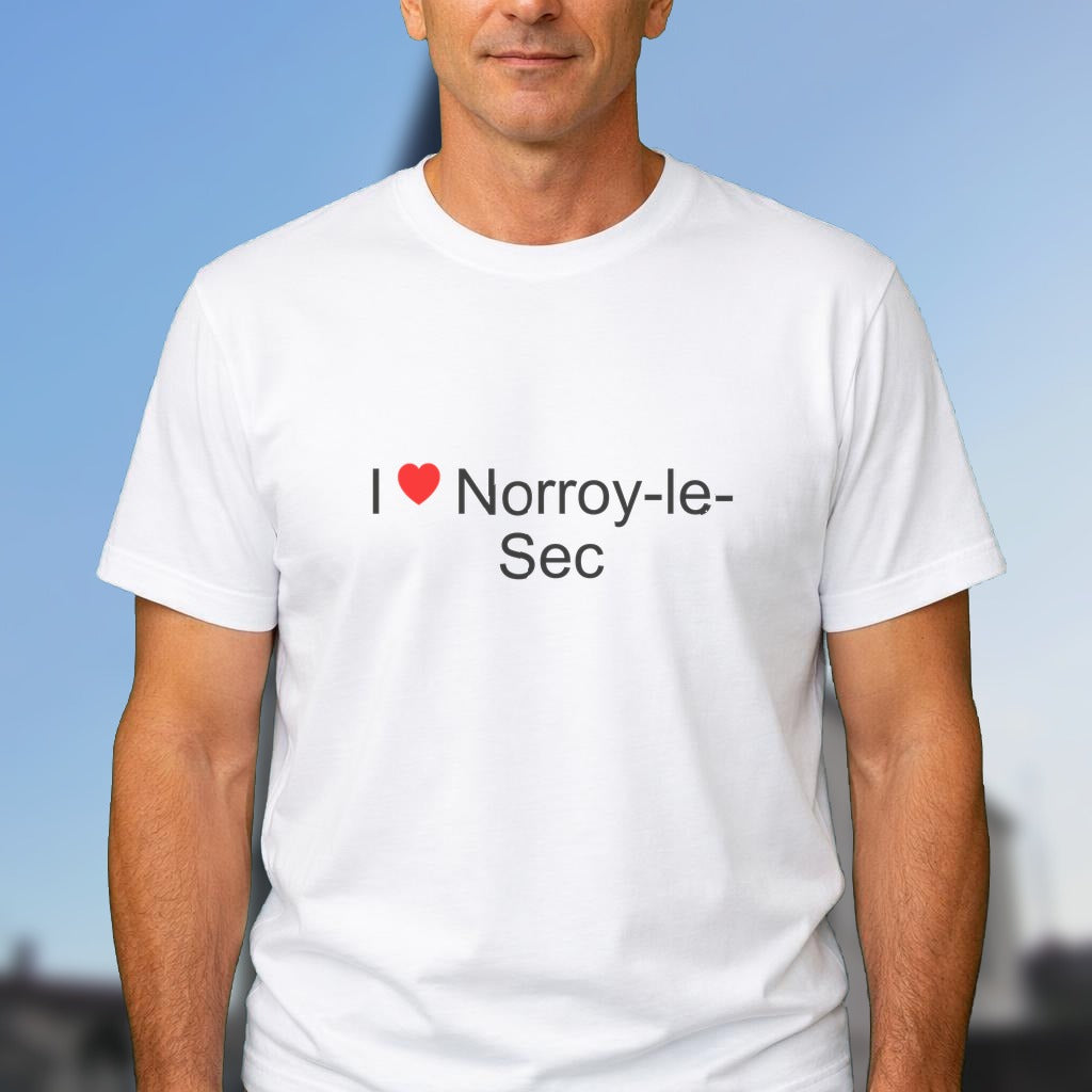 T-shirt I love norroy-le-sec