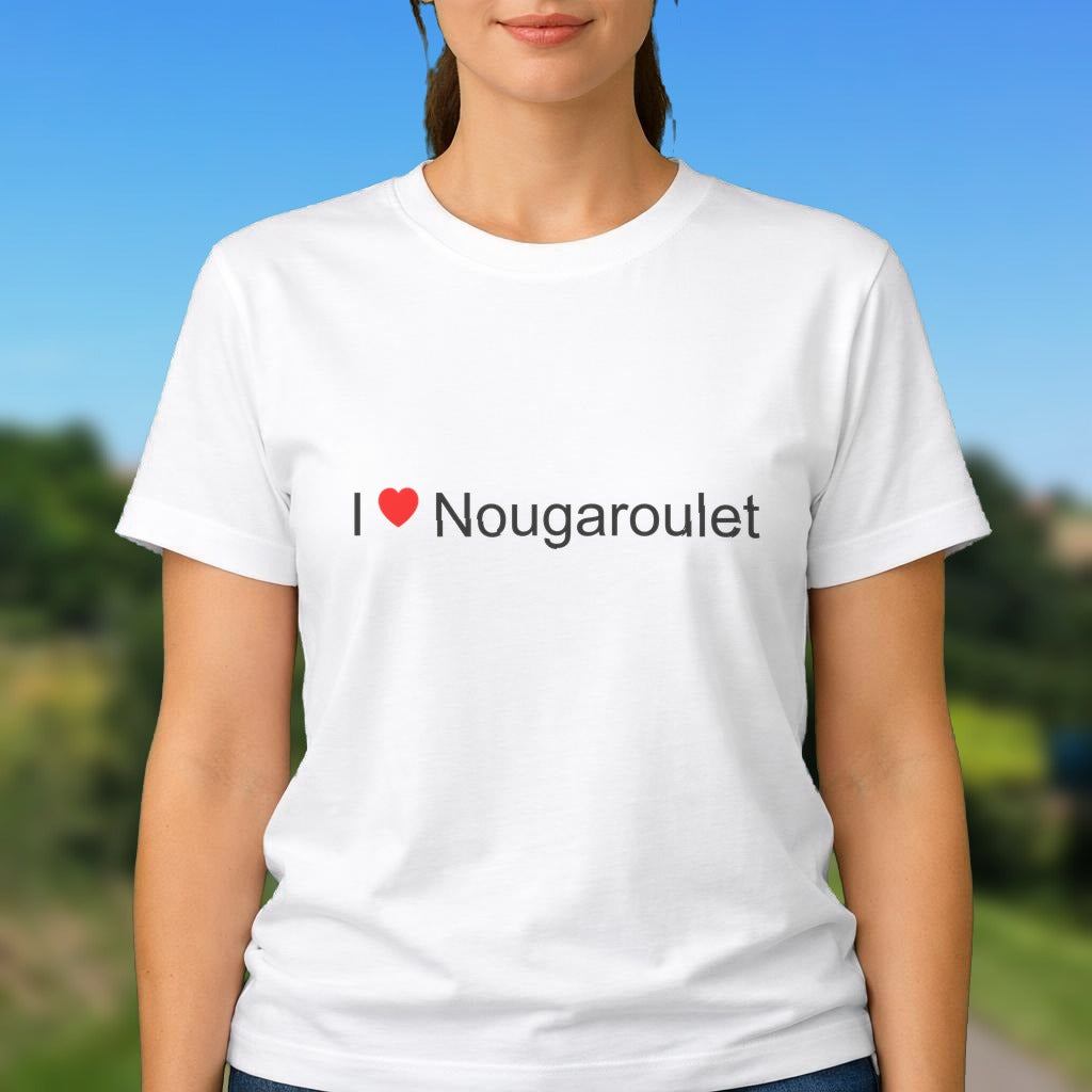 T-shirt I love nougaroulet