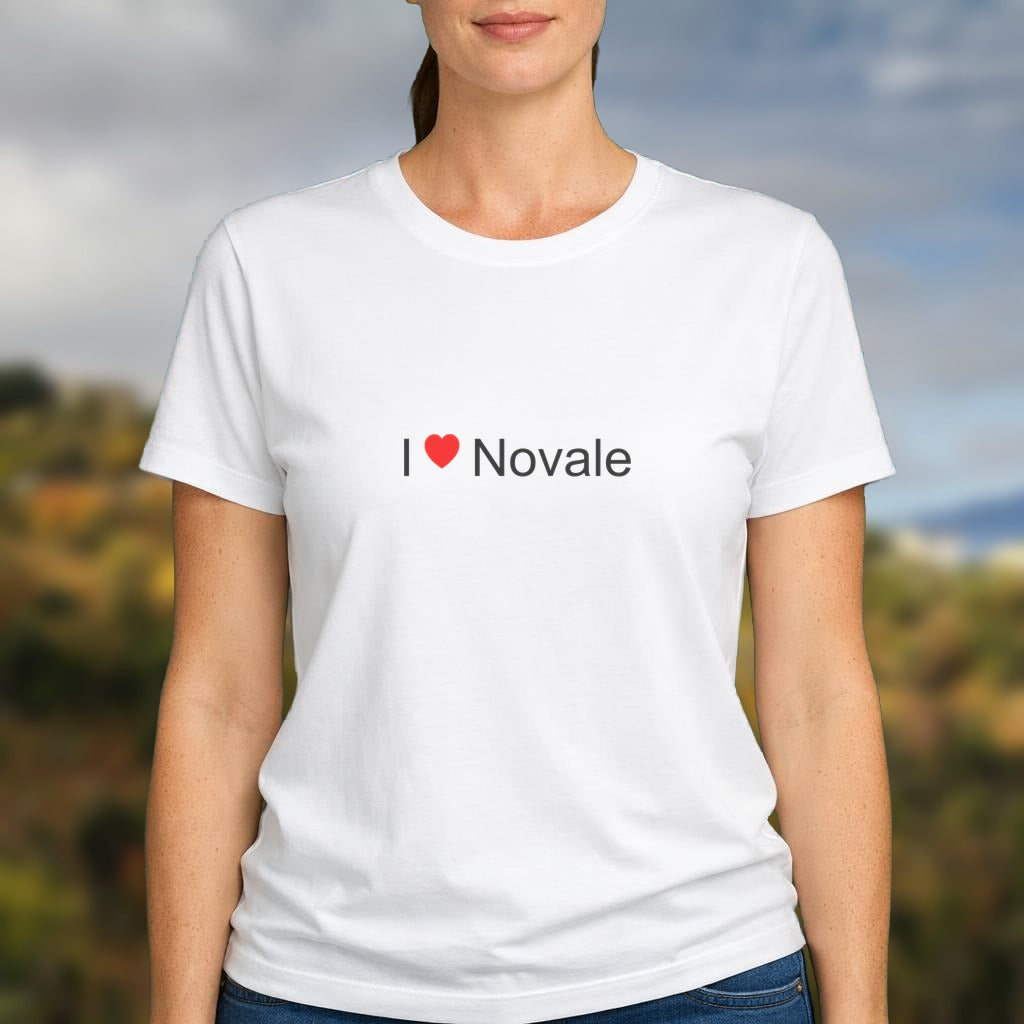 T-shirt I love novale
