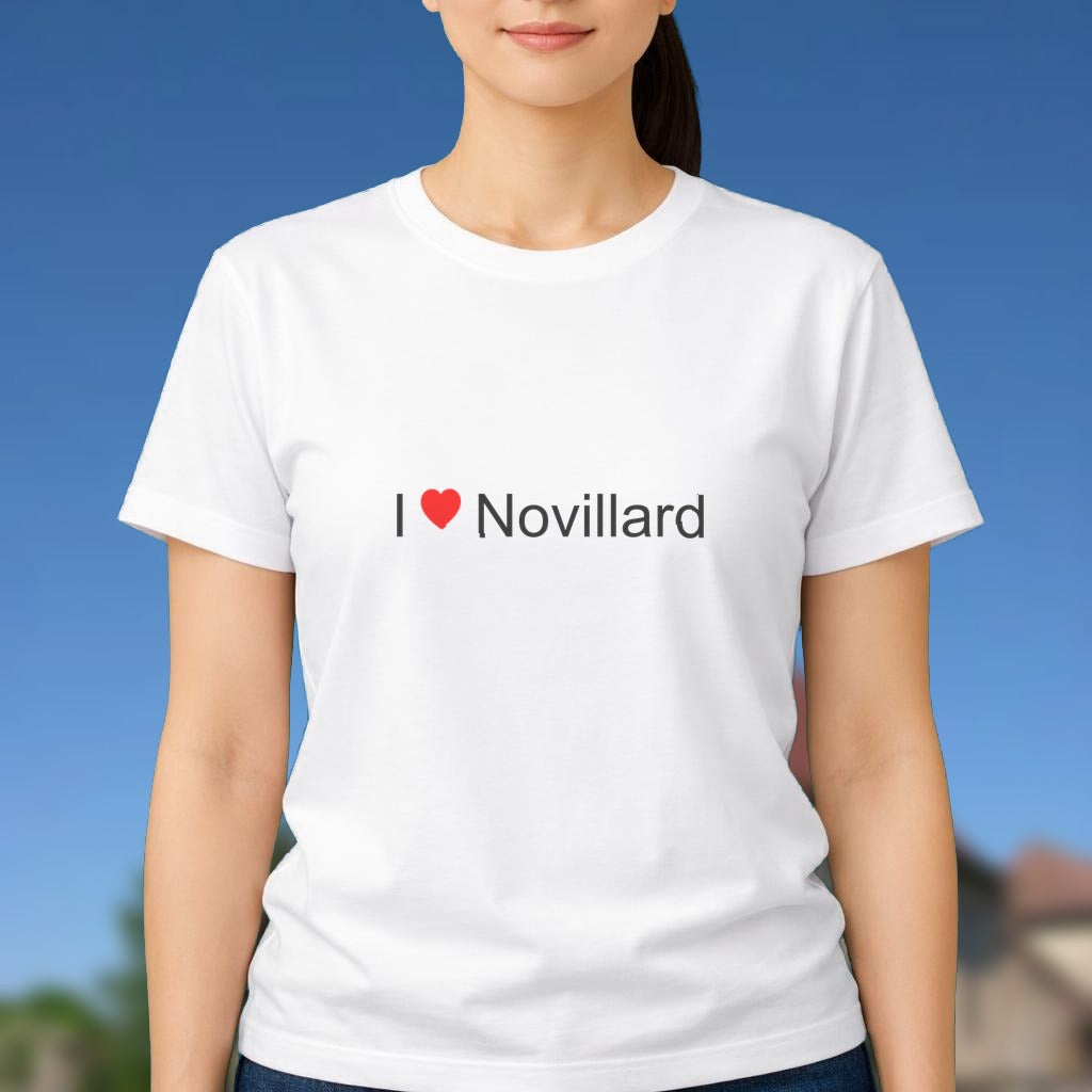 T-shirt I love novillard