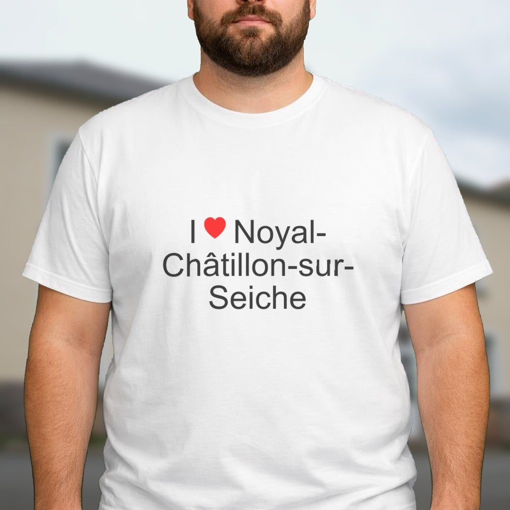 T-shirt I love noyal-châtillon-sur-seiche