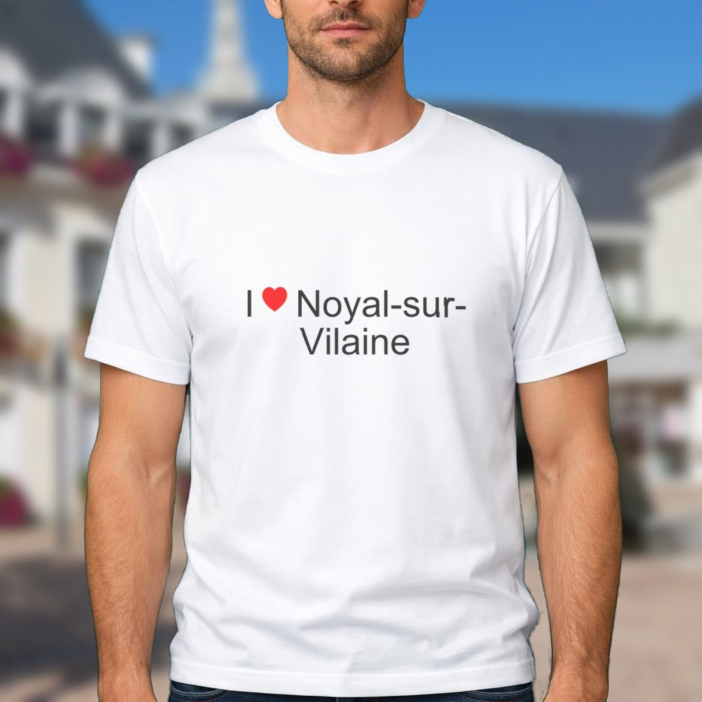 T-shirt I love noyal-sur-vilaine