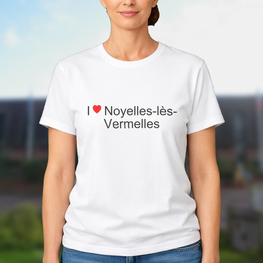 T-shirt I love noyelles-lès-vermelles