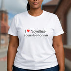 T-shirt I love noyelles-sous-bellonne