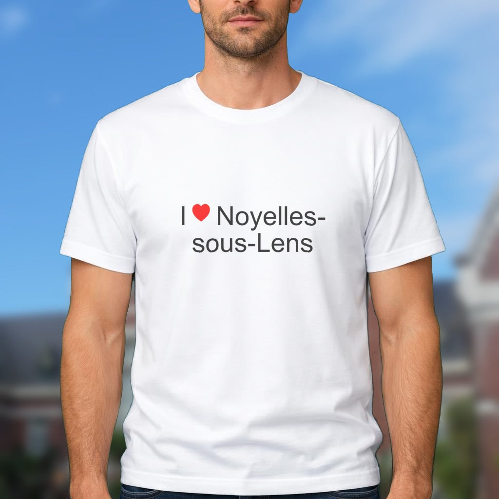 T-shirt I love noyelles-sous-lens