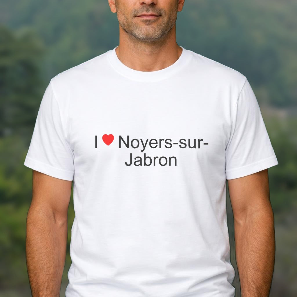 T-shirt I love noyers-sur-jabron
