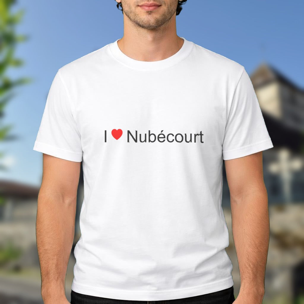 T-shirt I love nubécourt