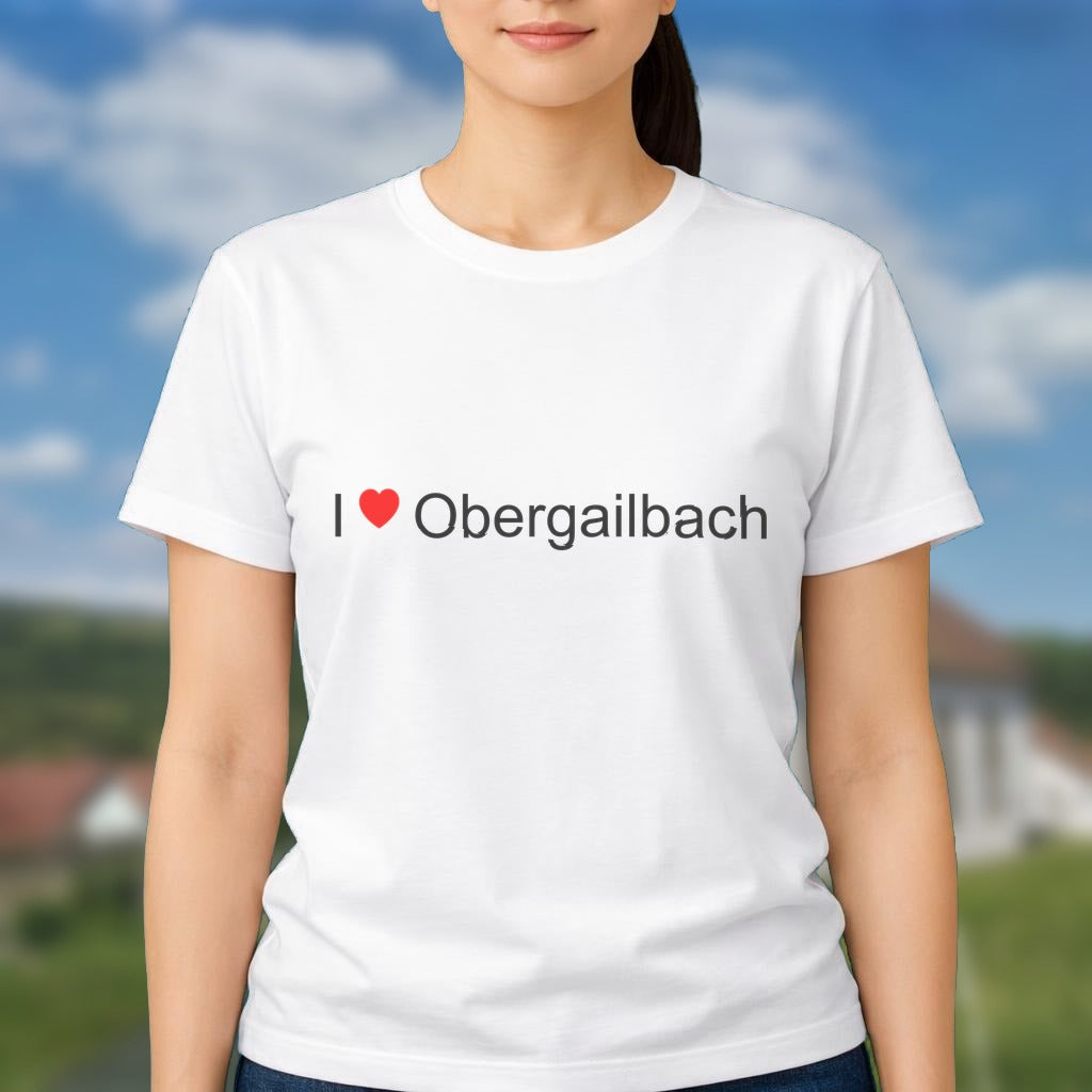 T-shirt I love obergailbach