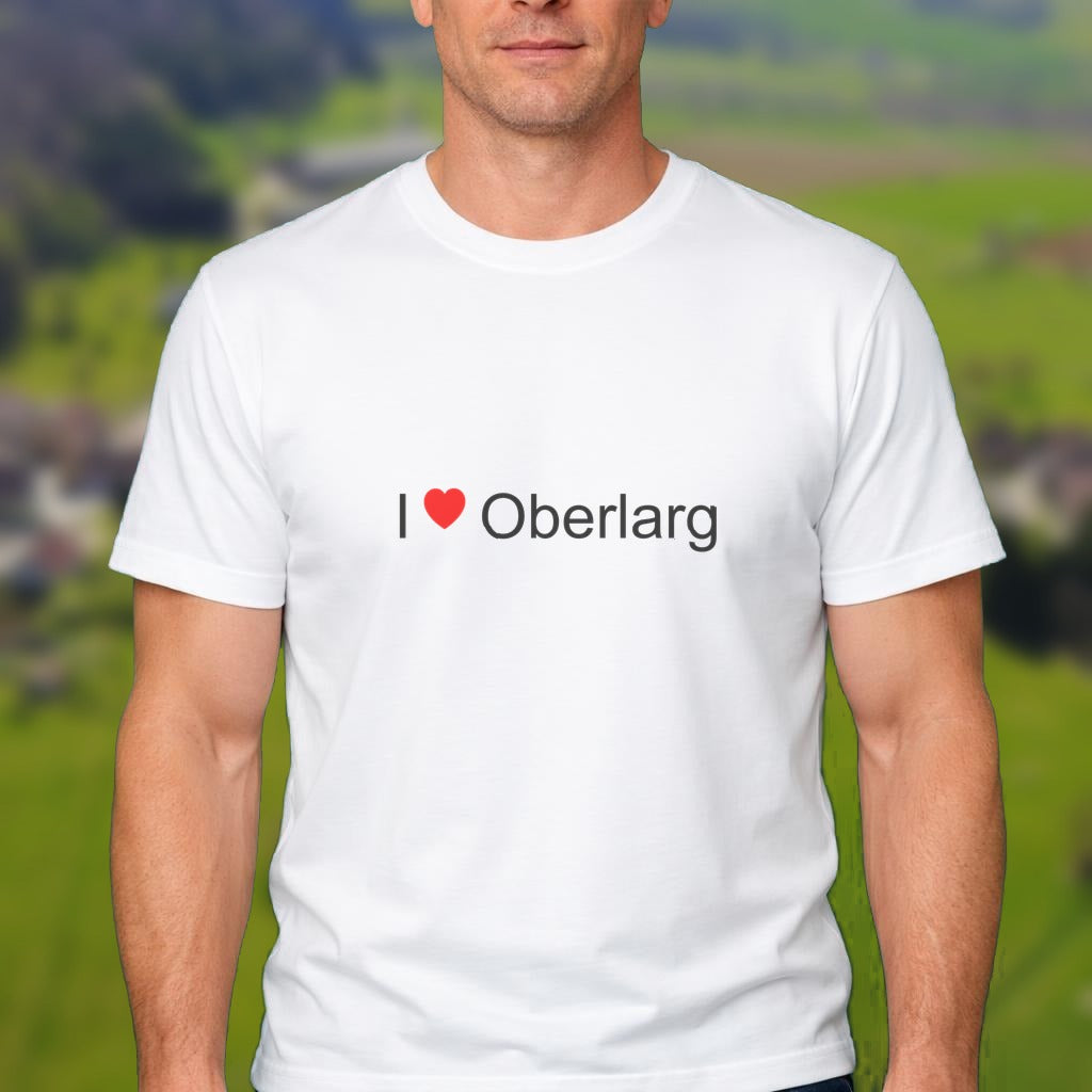 T-shirt I love oberlarg